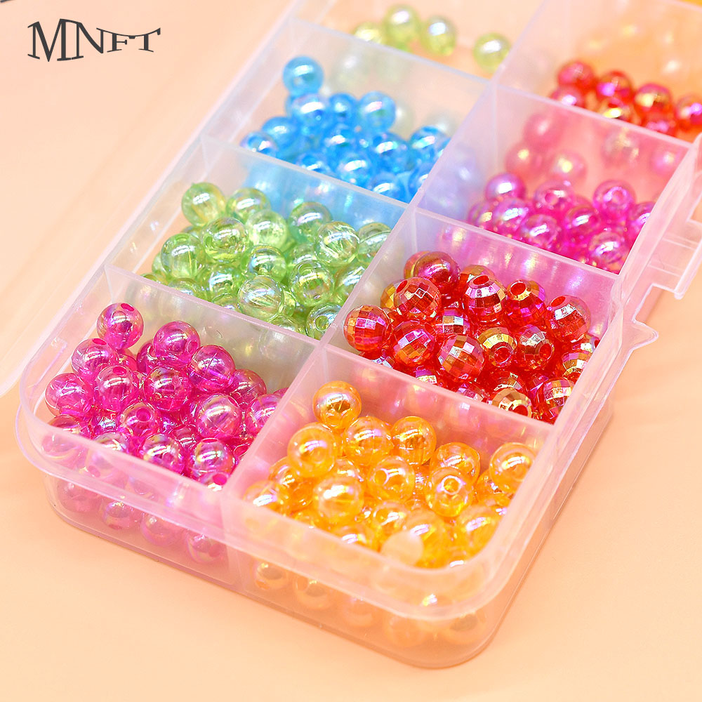 Fishing Hook Assortment - MNFT Mix 5 Colori Perline Rotonde