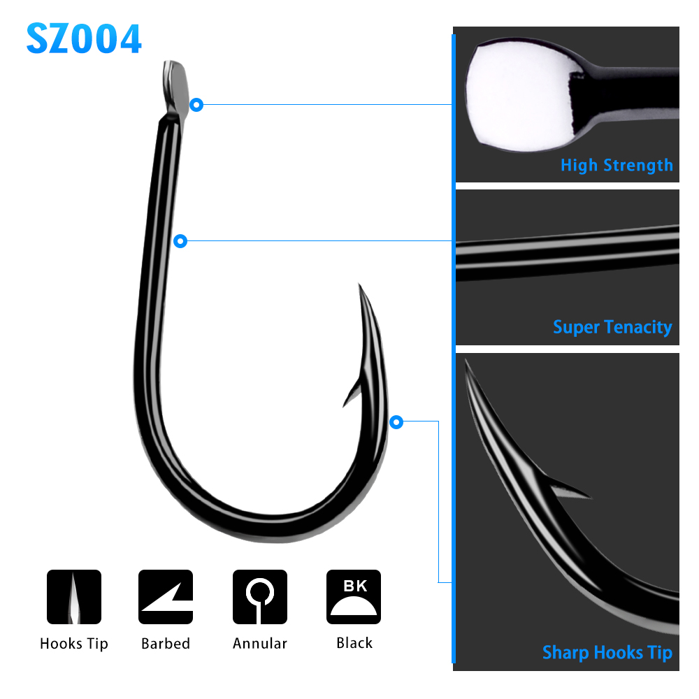PROBEROS Amo da pesca 200 pezz - Fishing Hook Offset recensione e prezzo